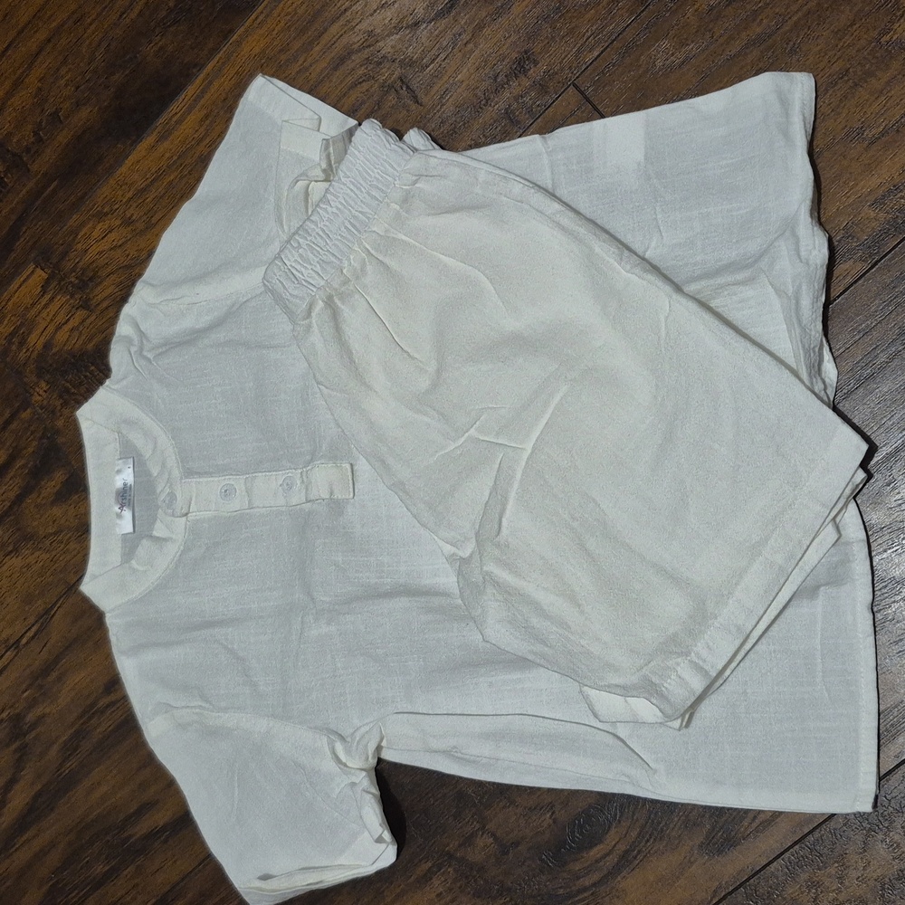 Kids Cream Matching Set - Picture 2 of 2